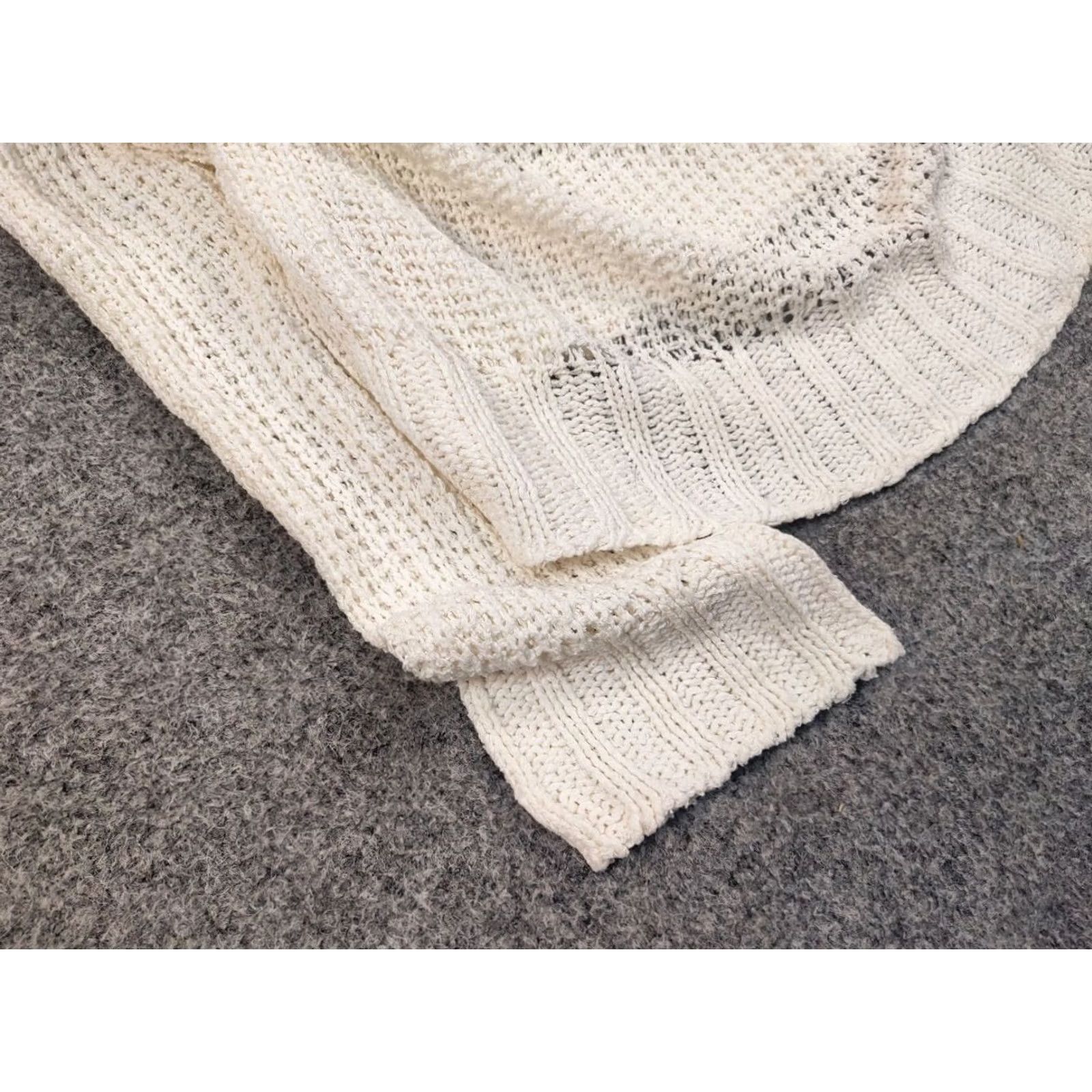 Issey Miyake VINTAGE Issey Miyake Japan Linen Knit Sweater Shirt? Size S / US 4 / IT 40 - 6 Thumbnail