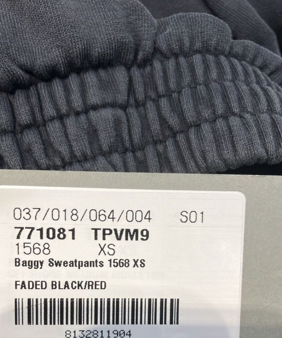 Balenciaga o1la1rc1a0725 Offshore Baggy Sweatpants & Joggers in Black Size US 28 / EU 44 - 7 Thumbnail
