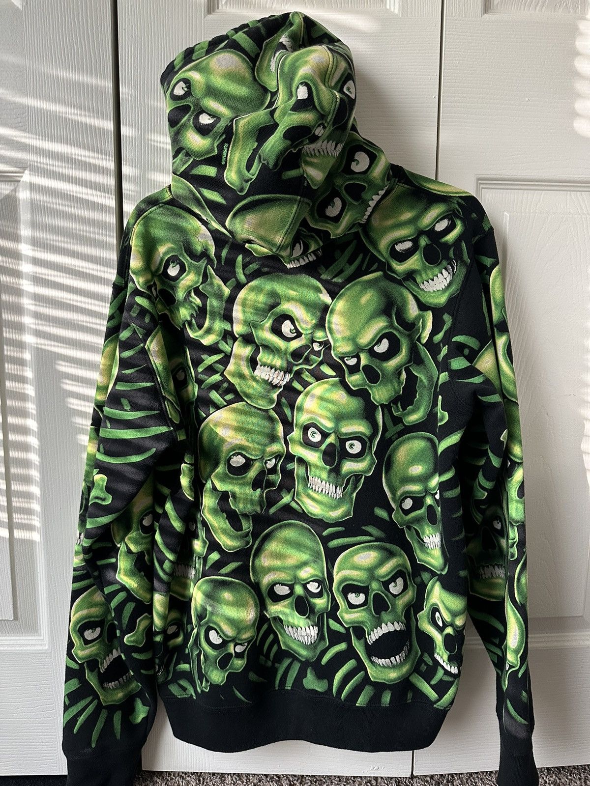 Supreme × Vintage Supreme Skull Pile Hoodie SS18 Size US S / EU 44-46 / 1 - 4 Thumbnail