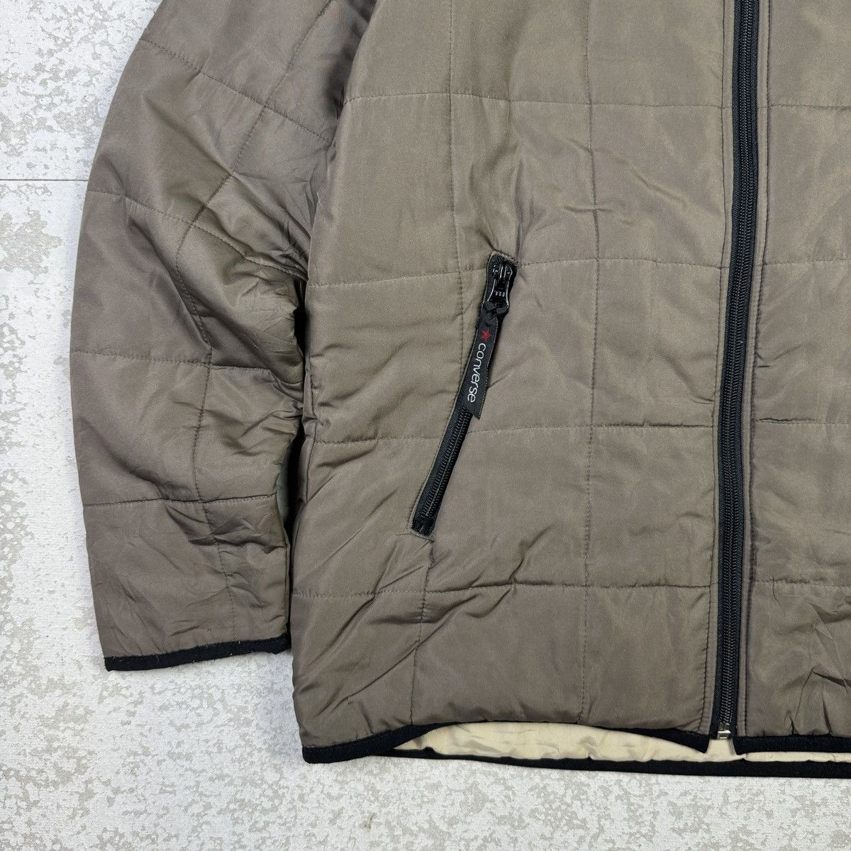 Converse Converse Puffer Down Hoodie Jacket Size M / US 6-8 / IT 42-44 - 3 Thumbnail