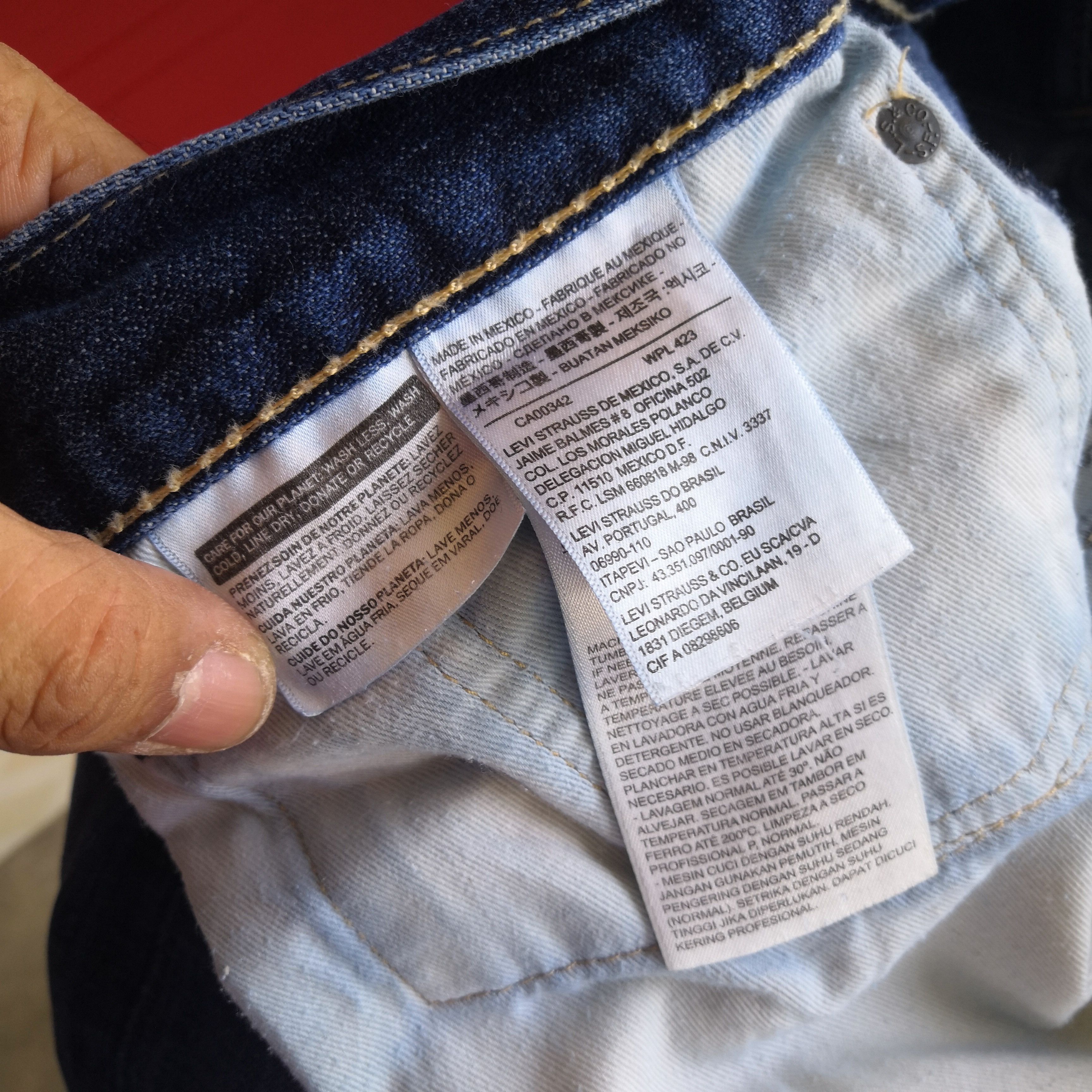 Levi's Vintage Levis Release Hem Distressed Jeans Levi's 508 Denim Size US 36 / EU 52 - 7 Thumbnail