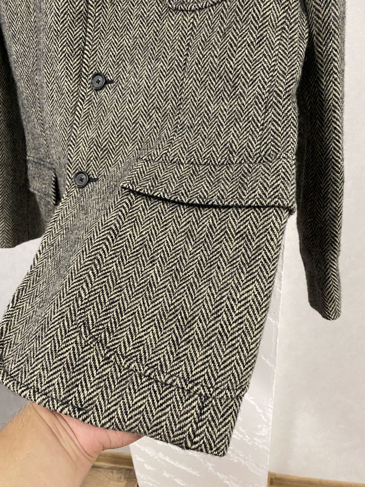 Polo Ralph Lauren Polo Ralph Lauren Rugby Herringbone Tweed Luxury Blazer 48R Size 48R - 7 Thumbnail