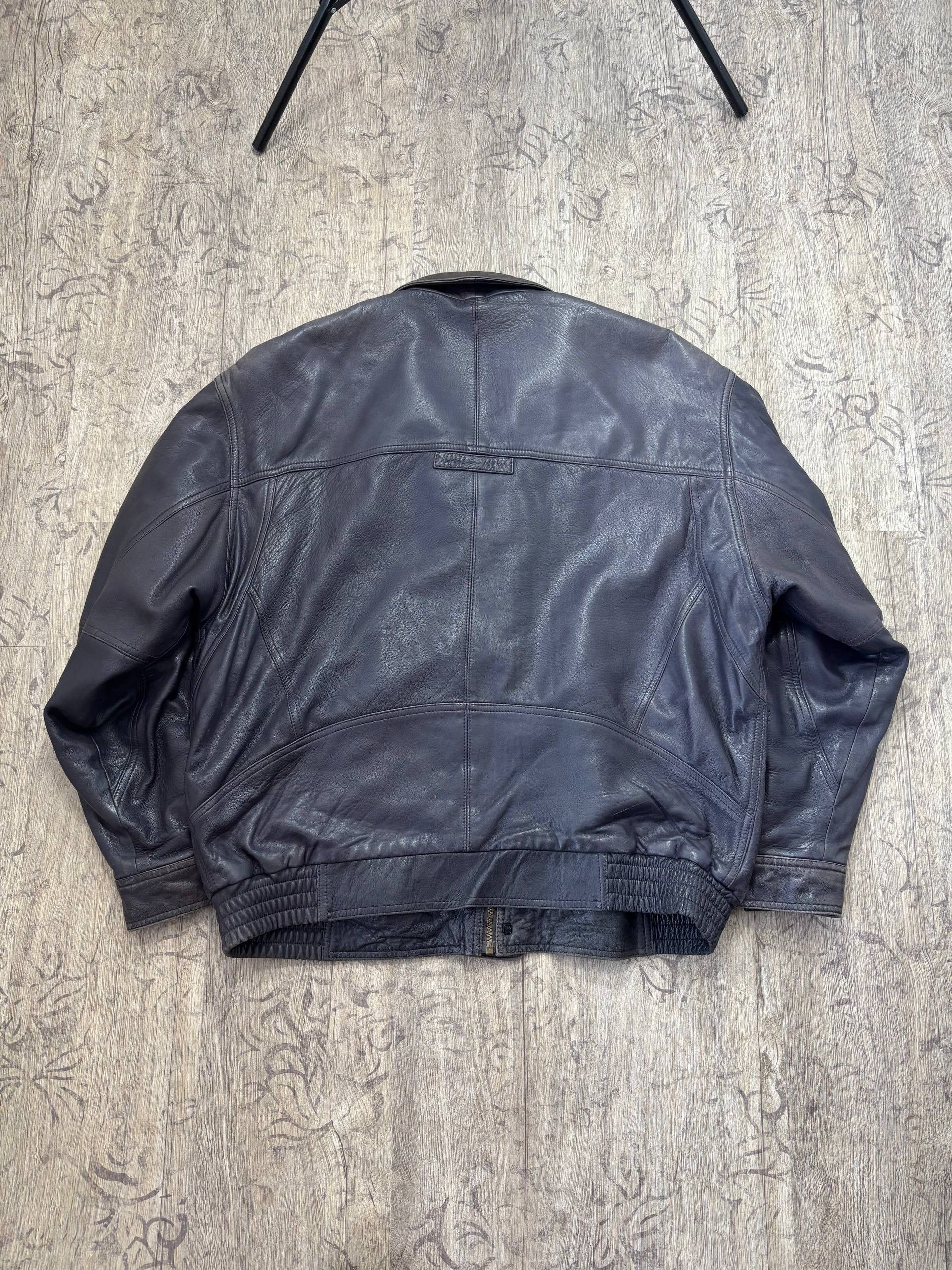 Hysteric Glamour VTG Baleniaga Kapital Style Leather Heavy Leather Jacket Size US XL / EU 56 / 4 - 8 Thumbnail