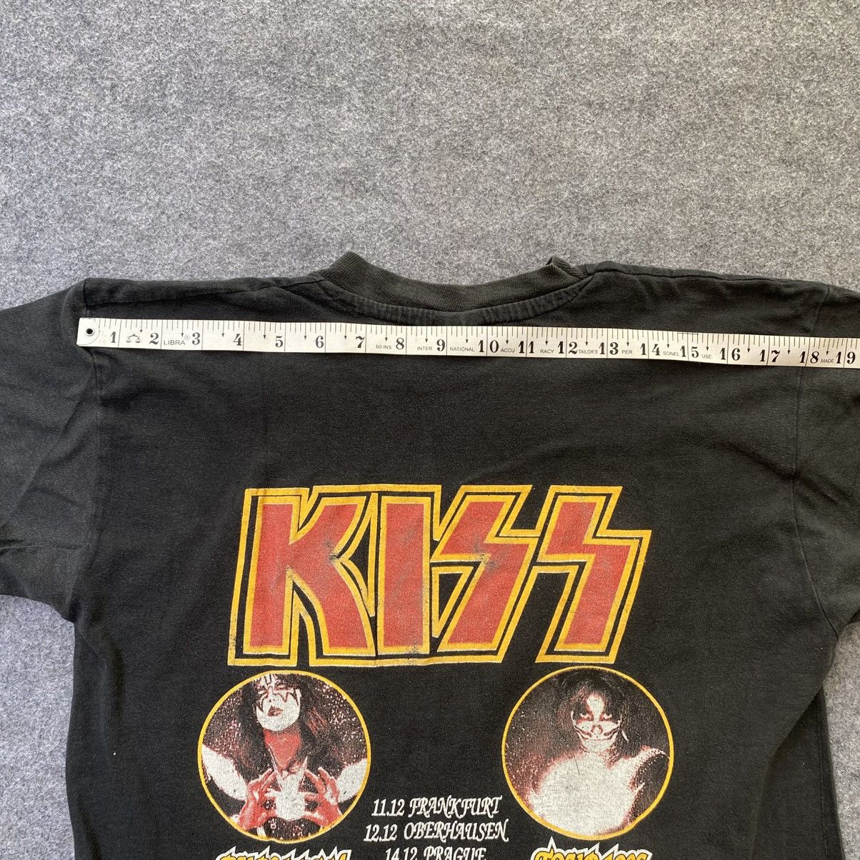 KISS Vintage Kiss "Europe '96" rock band tour T-shirt Size US XL / EU 56 / 4 - 8 Thumbnail