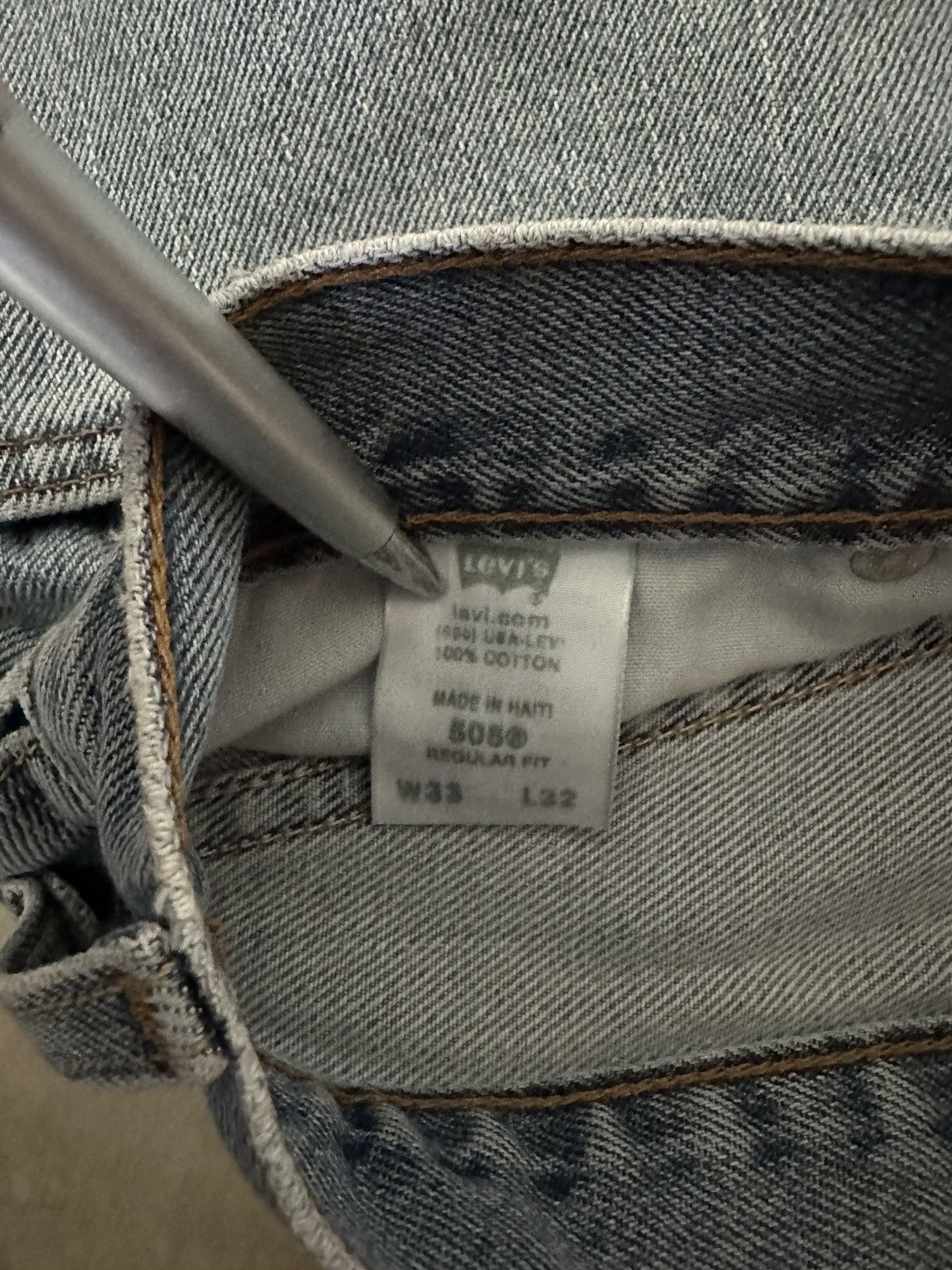 Levi's Levi’s 505 Denim Size US 33 - 4 Thumbnail