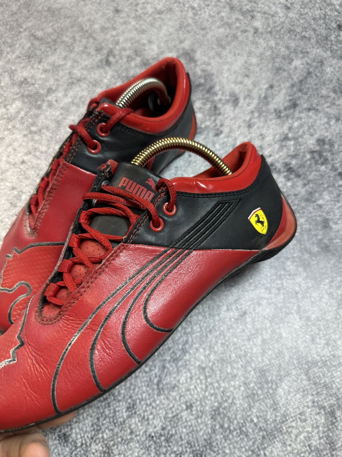 Ferrari × Puma Y2K Vintage Puma Ferrari Speedcat Sneakers Streetwear Style Size US 7.5 / IT 37.5 - 3 Thumbnail