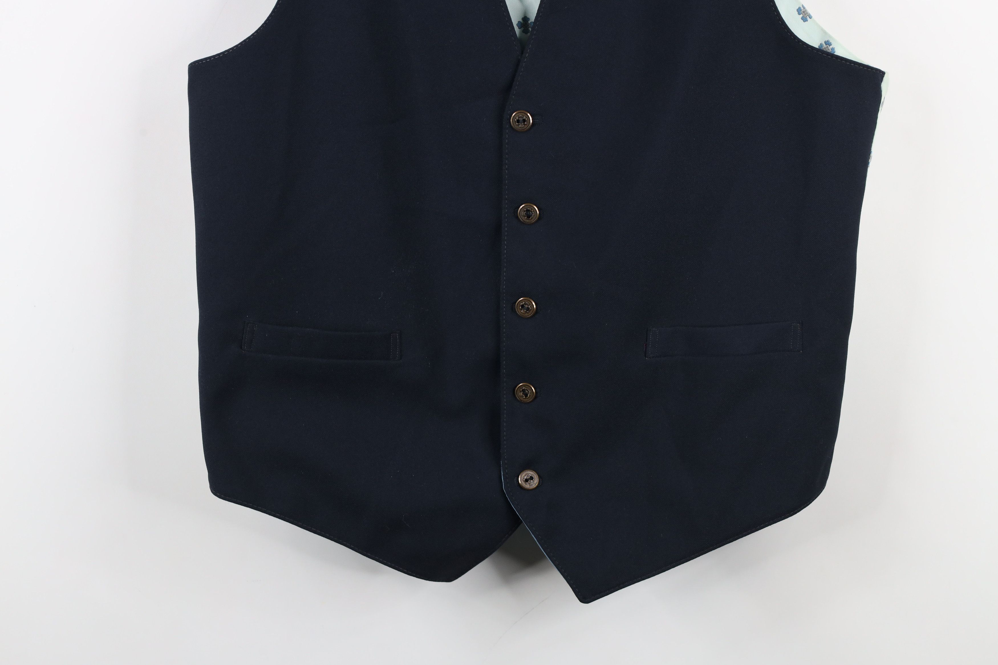 Vintage Vintage 60s 70s Streetwear Buckle Back Suit Vest Jacket Size US L / EU 52-54 / 3 - 3 Thumbnail