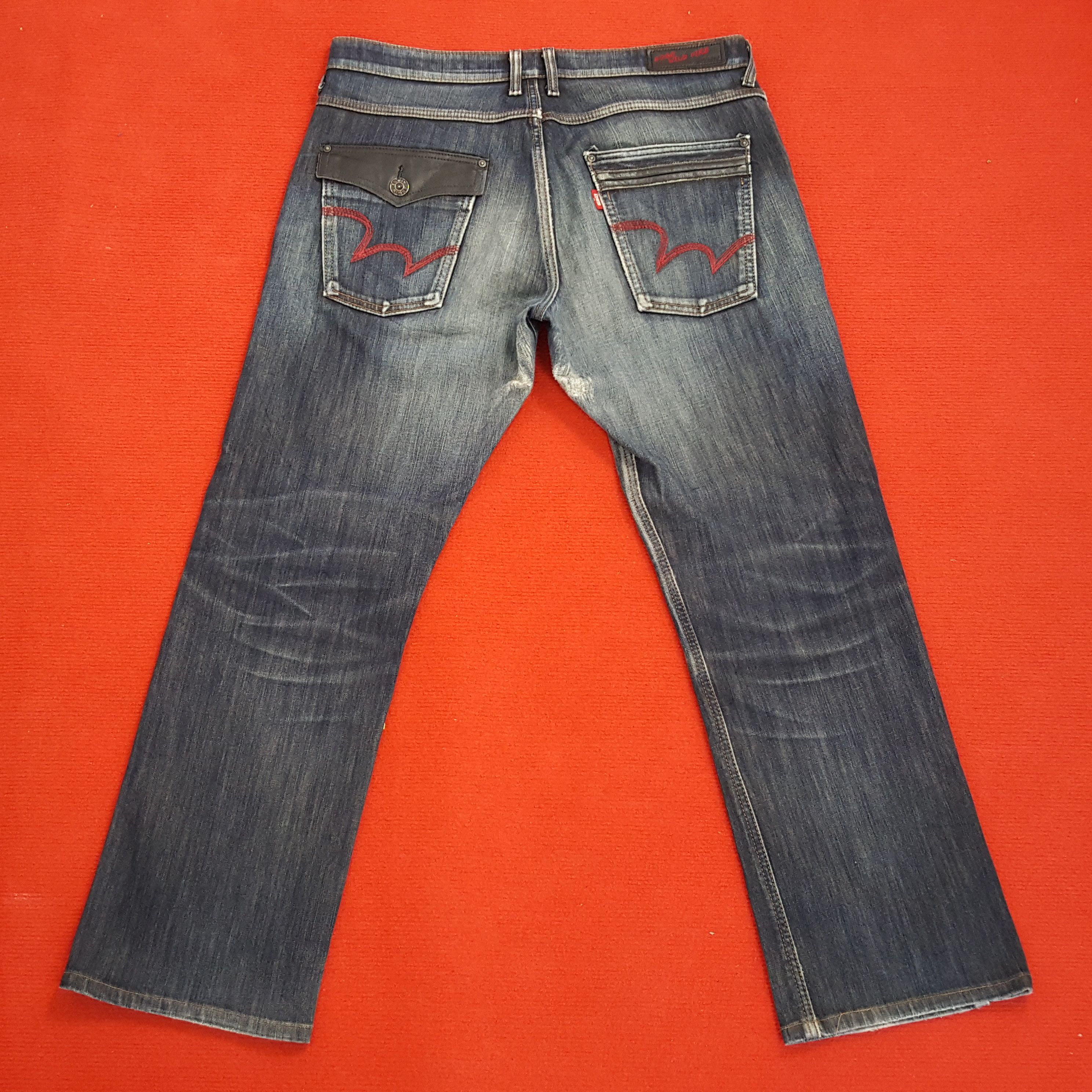 Edwin × Japanese Brand × Vintage Edwin Streetwear Style Jeans Size US 37 - 1 Thumbnail