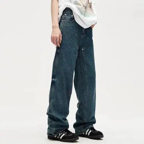 Japanese Brand × Jean Y2K Cleanfit Straight Jeans Unisex Size US 32 / EU 48 - 2 Thumbnail