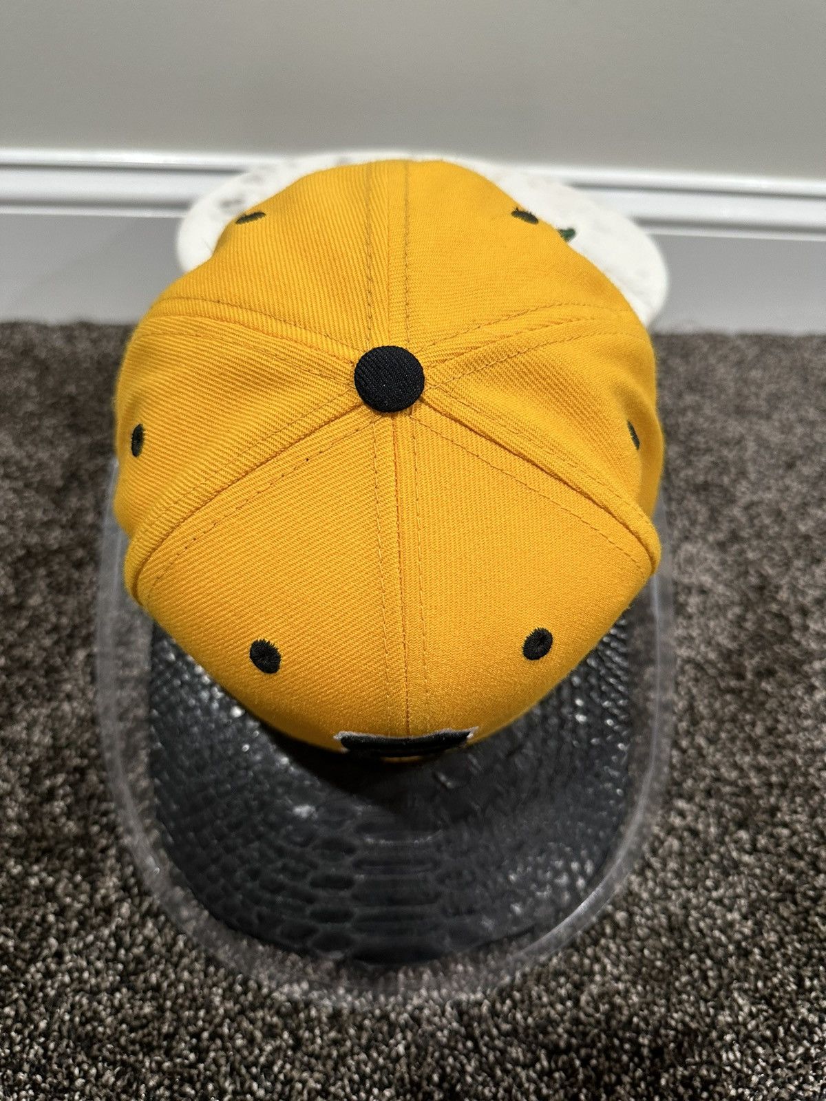 Just Don Just Don RSVP MLB Pittsburgh Pirates Yellow Python Hat Size ONE SIZE - 5 Thumbnail