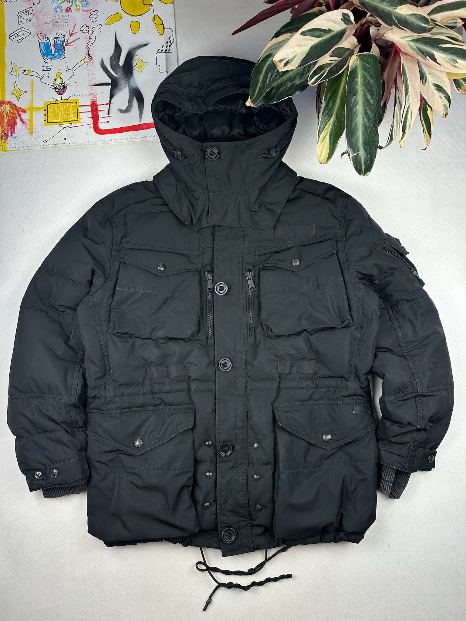 Polo Ralph Lauren Vintage Polo Ralph Lauren Puffer Down Hood utility Jacket RL Size US XL / EU 56 / 4 - 2 Thumbnail