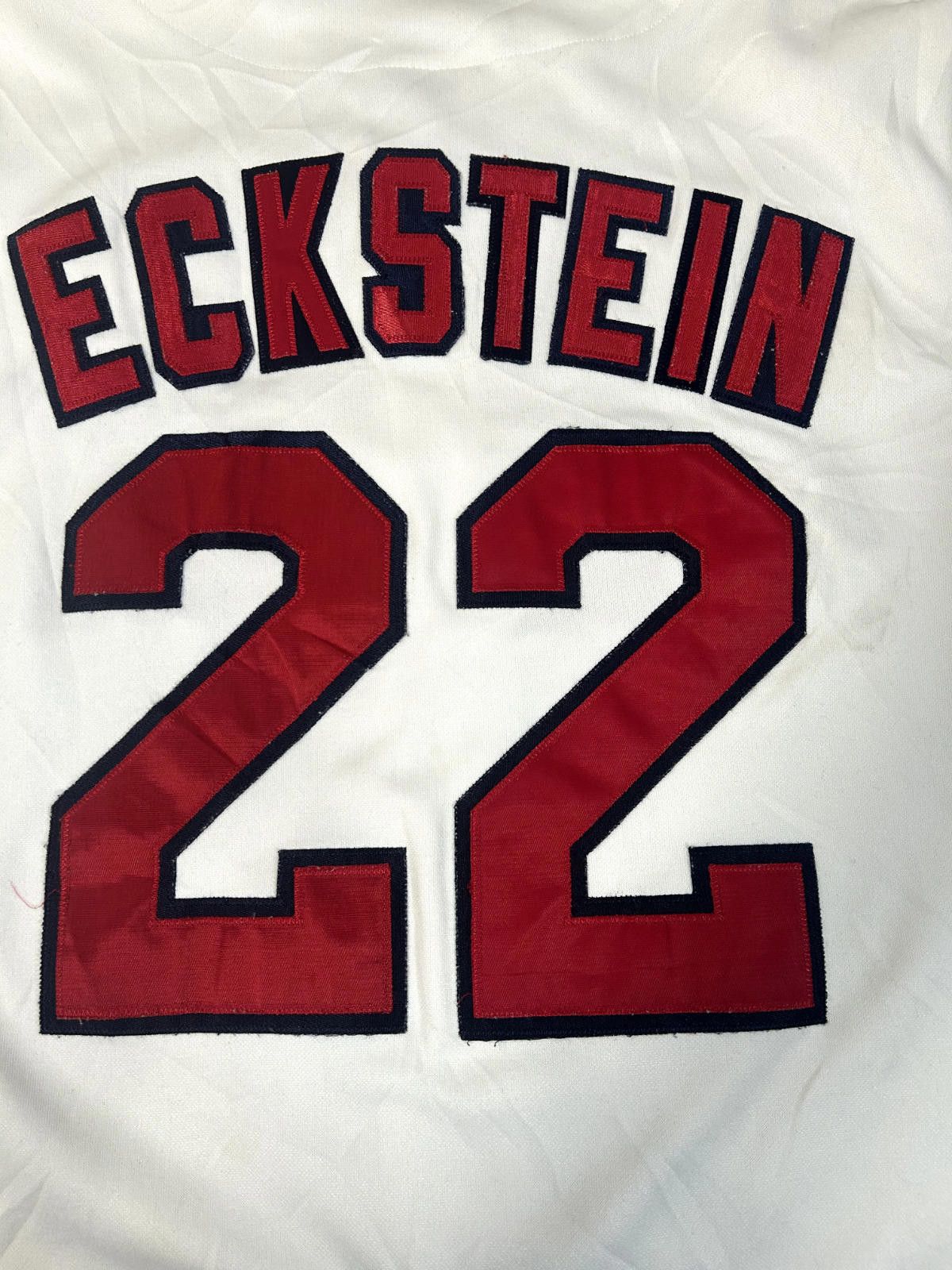 Majestic Vintage David Eckstein #22 St. Louis Cardinals MLB Baseball Size US XL / EU 56 / 4 - 9 Thumbnail