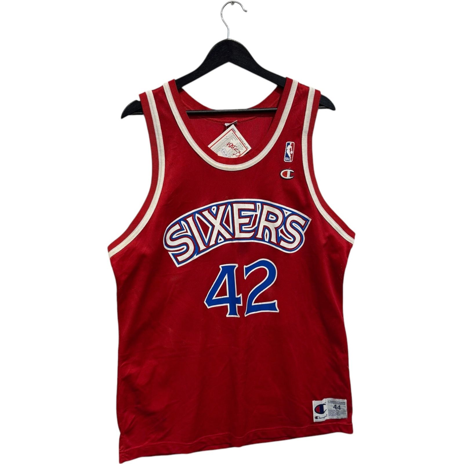 Vintage Vintage Philadelphia 76ers Jerry Stackhouse 42 NBA Jersey L Size US L / EU 52-54 / 3 - 4 Thumbnail
