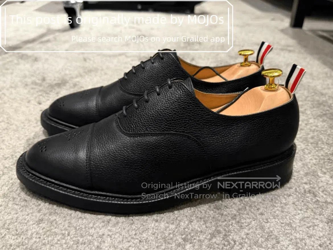 Sz 11 Thom Browne Blogg Carved Derby.