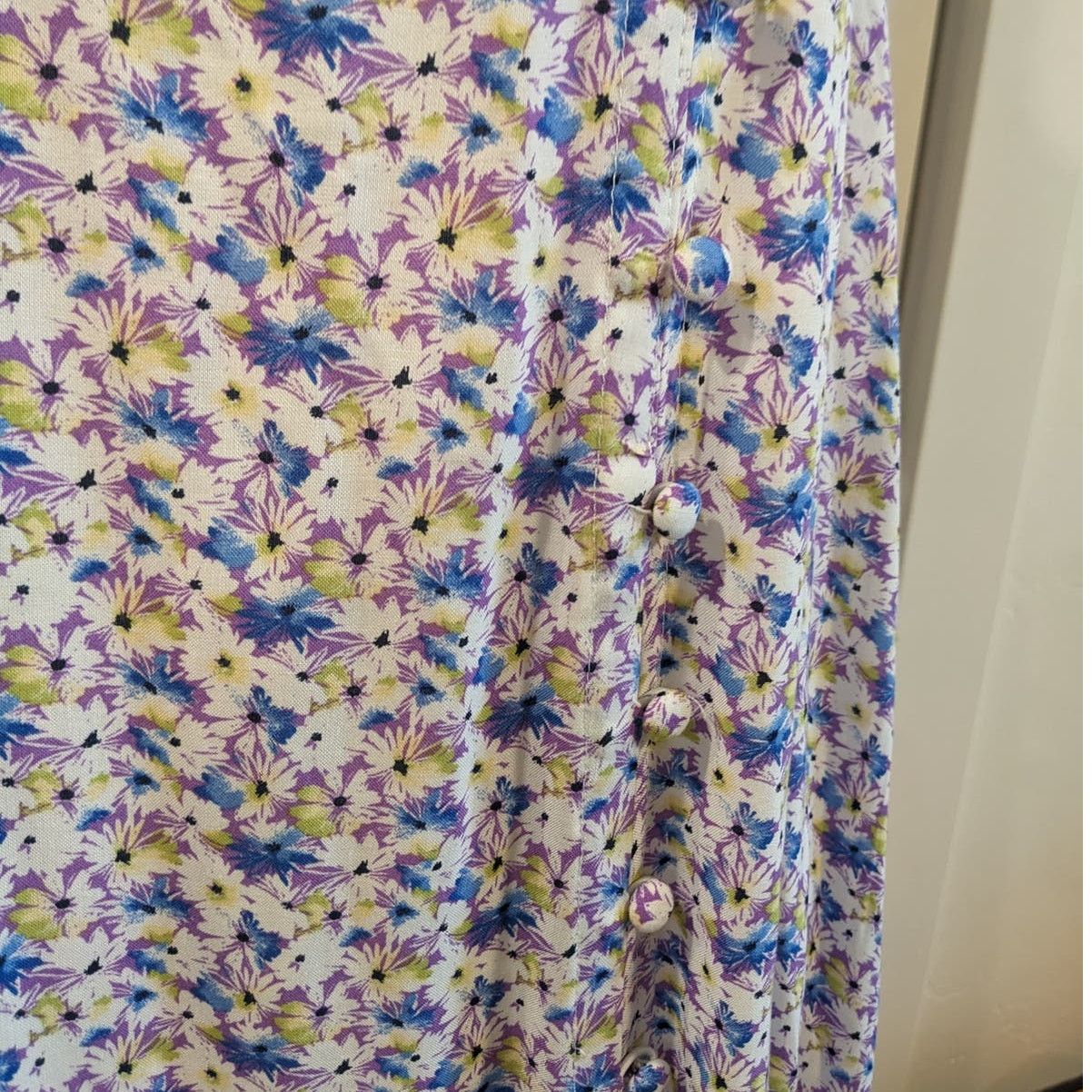Other Cori Michelle NWT Purple Marigold Midi With Button Slit XS Size XS / US 0-2 / IT 36-38 - 7 Thumbnail