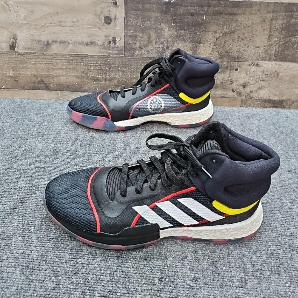Adidas Adidas Marquee Boost McDonalds All American Sneaker High Top Men's US Size 15 Black Size US 15 / EU 48 - 4 Thumbnail