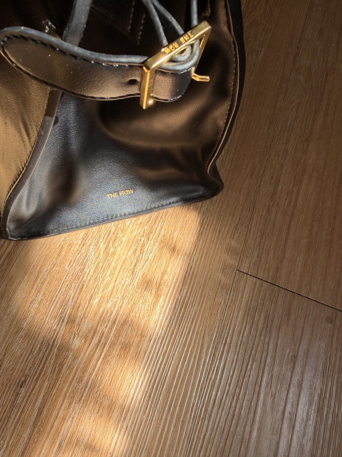 The Row The Row Margaux 15 Tote Black/Gold Hardware Size ONE SIZE - 6 Thumbnail