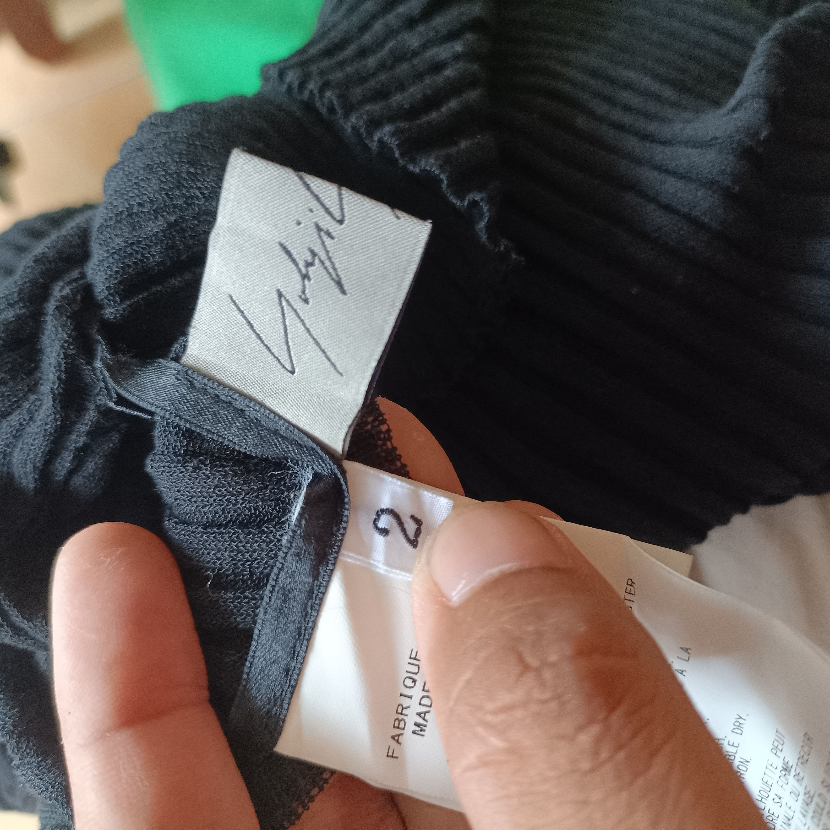 Yohji Yamamoto Yohji Yamamoto SS21 Pleated RIB RIB LONG SLEEVE KNITTED PH Size US M / EU 48-50 / 2 - 8 Thumbnail