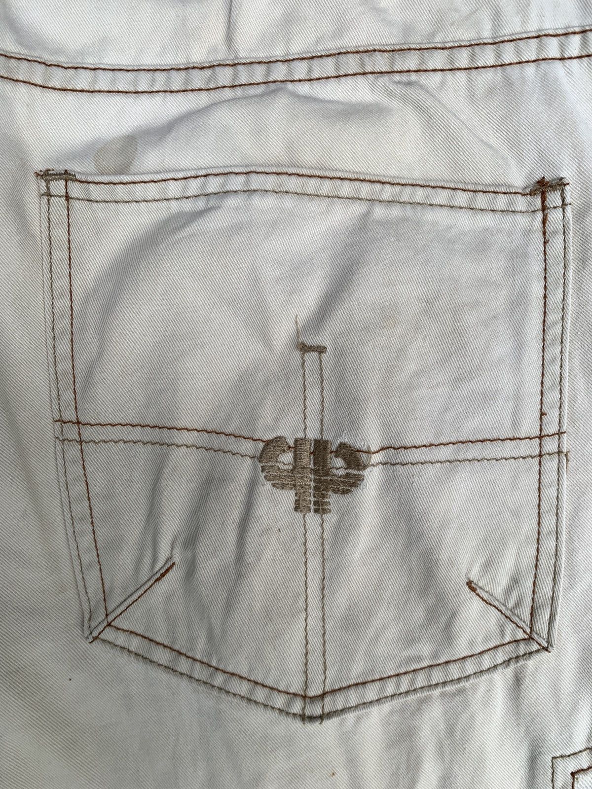 Marc Buchanan × Pelle Pelle 2000s Pelle Pelle Marc Buchanan Cargo Jorts Size US 38 / EU 54 - 3 Thumbnail