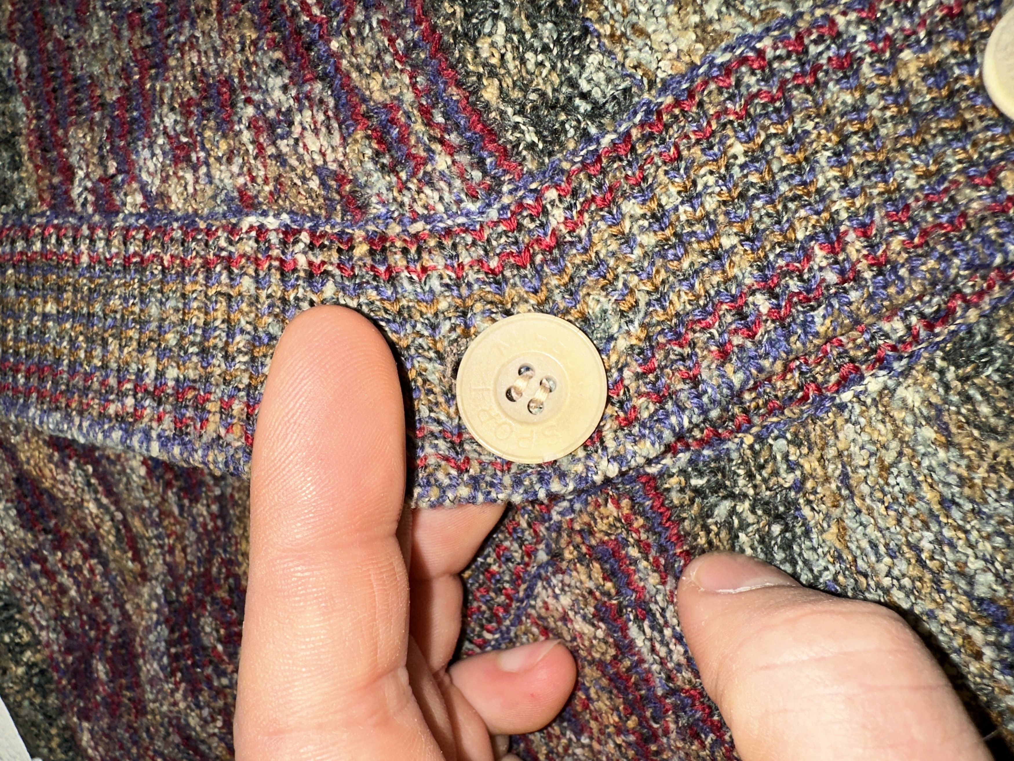 Missoni Missoni Sport Gilet 3D Knit Retro Sweater Vest Size 52 L Size US L / EU 52-54 / 3 - 11 Thumbnail