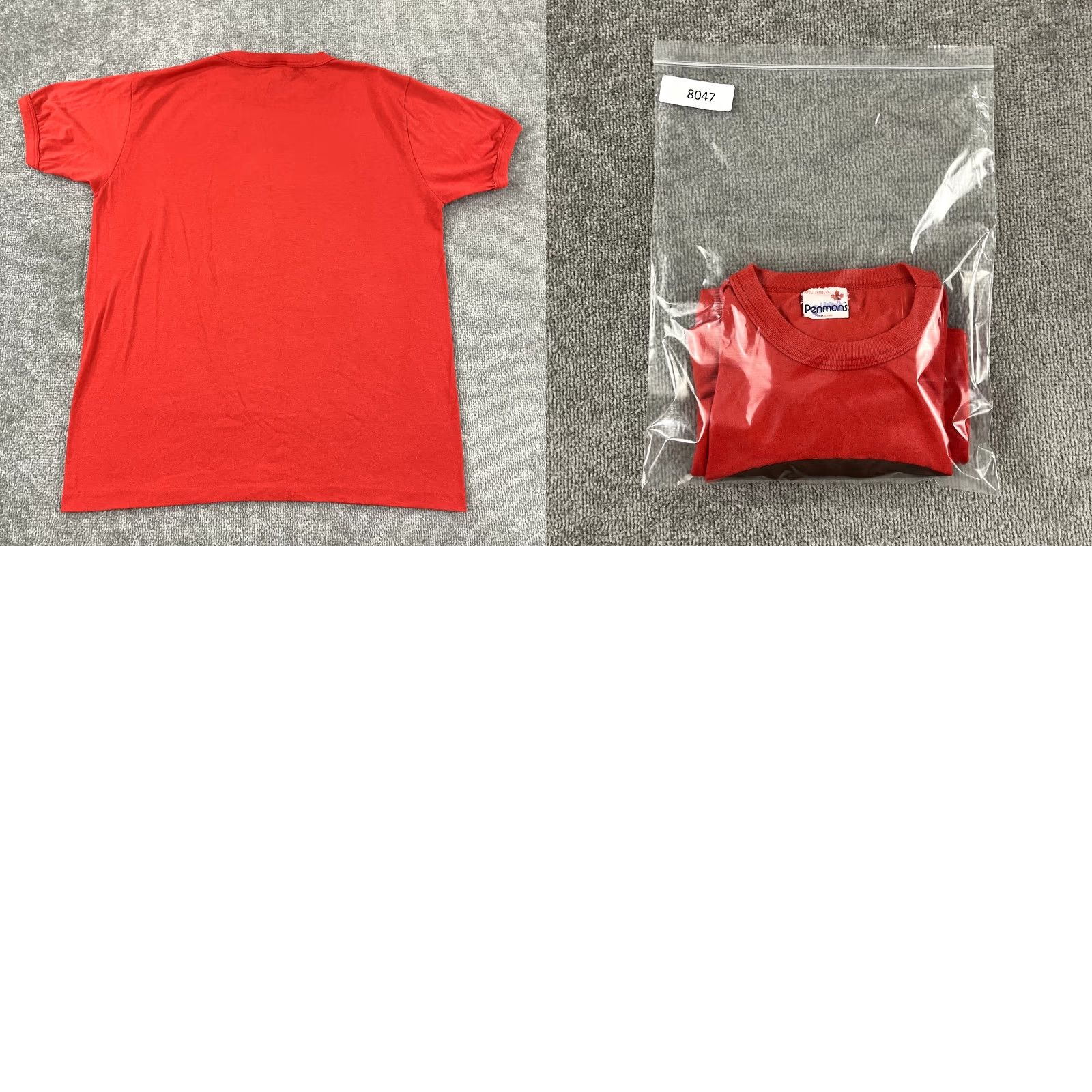 Vintage VINTAGE Penmans T-Shirt Mens Adult Large Red Halifax Nova Scotia Canada Ship Boating Logo Graphic Print Crew Neck Short Sleeve Size US L / EU 52-54 / 3 - 8 Thumbnail