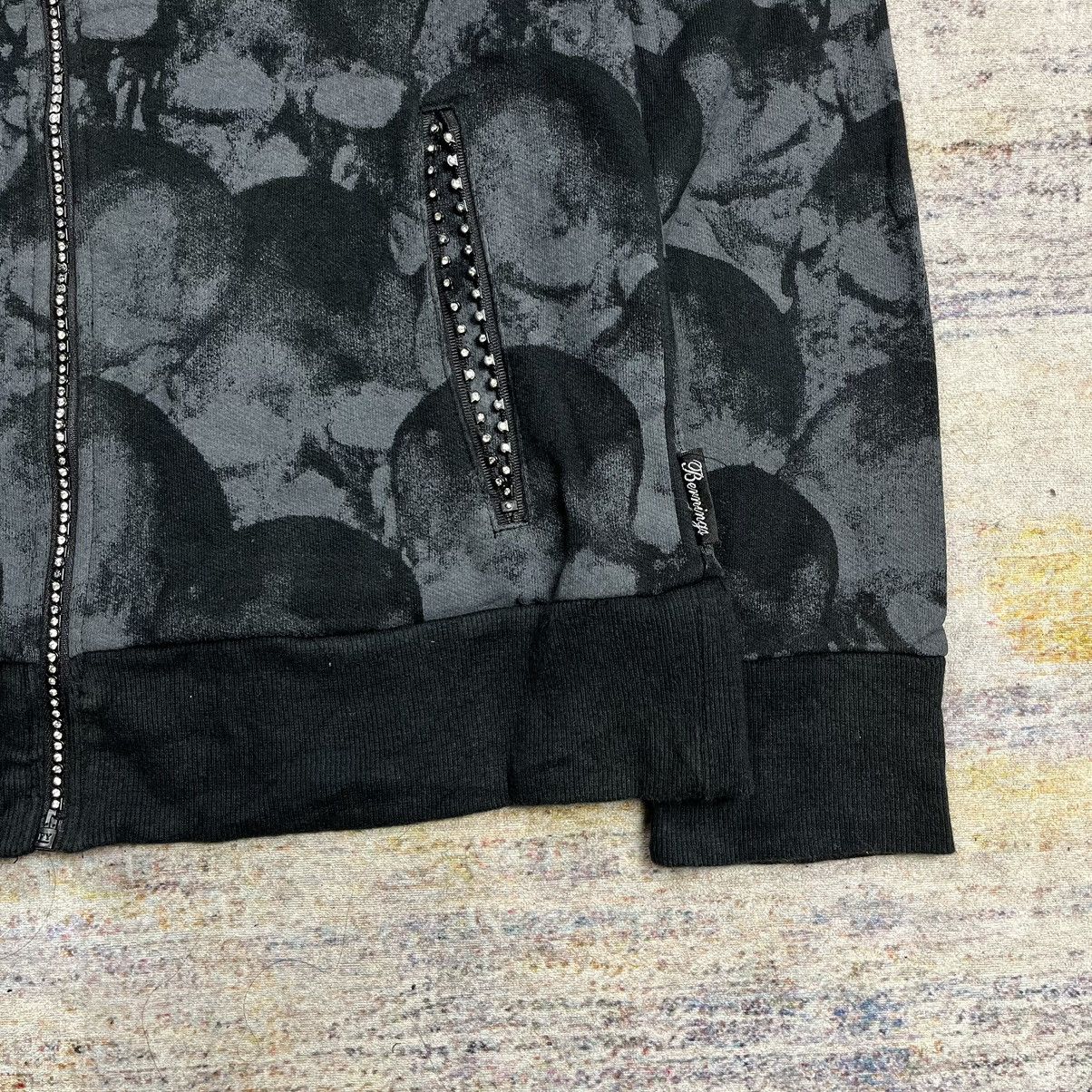If Six Was Nine Berning Sho all over print skull zip hoodie Size US M / EU 48-50 / 2 - 6 Thumbnail