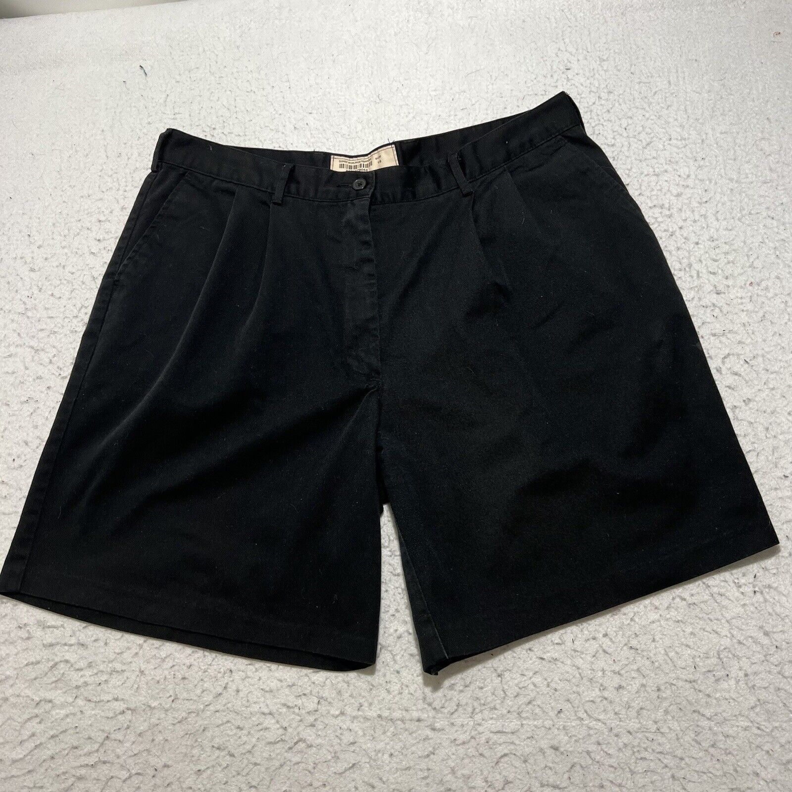 Disney Disney Cast Members Womens 16 Pleated Chino Shorts 7" Inseam Size 38" / US 16 / IT 52 - 1 Thumbnail