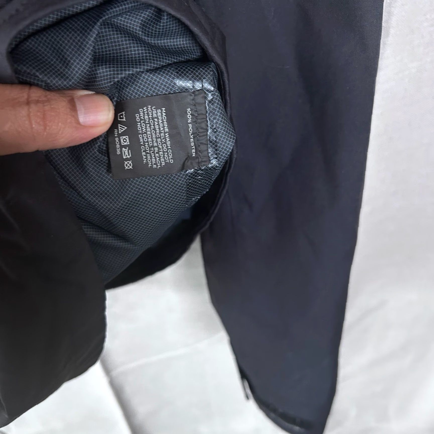 Rains Mercer+Mettle Mens 3XL Black Hooded Rain Jacket Microsoft Logo Full Zip MM700 Jacket Size US XXL / EU 58 / 5 - 4 Thumbnail