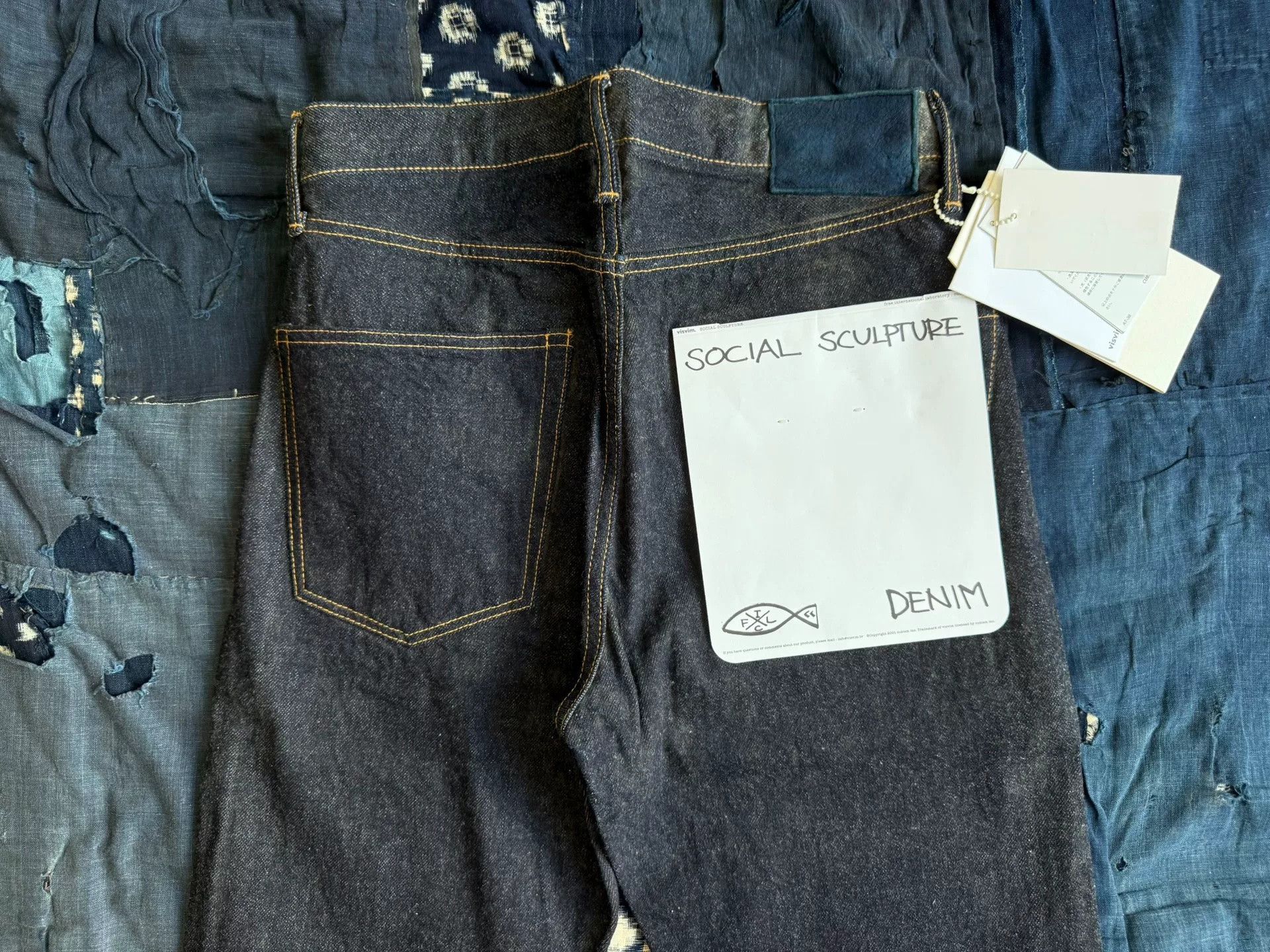 Visvim visvim 22AW Social Sculpture 01 Raw Mud Jeans Size US 30 / EU 46 - 6 Thumbnail