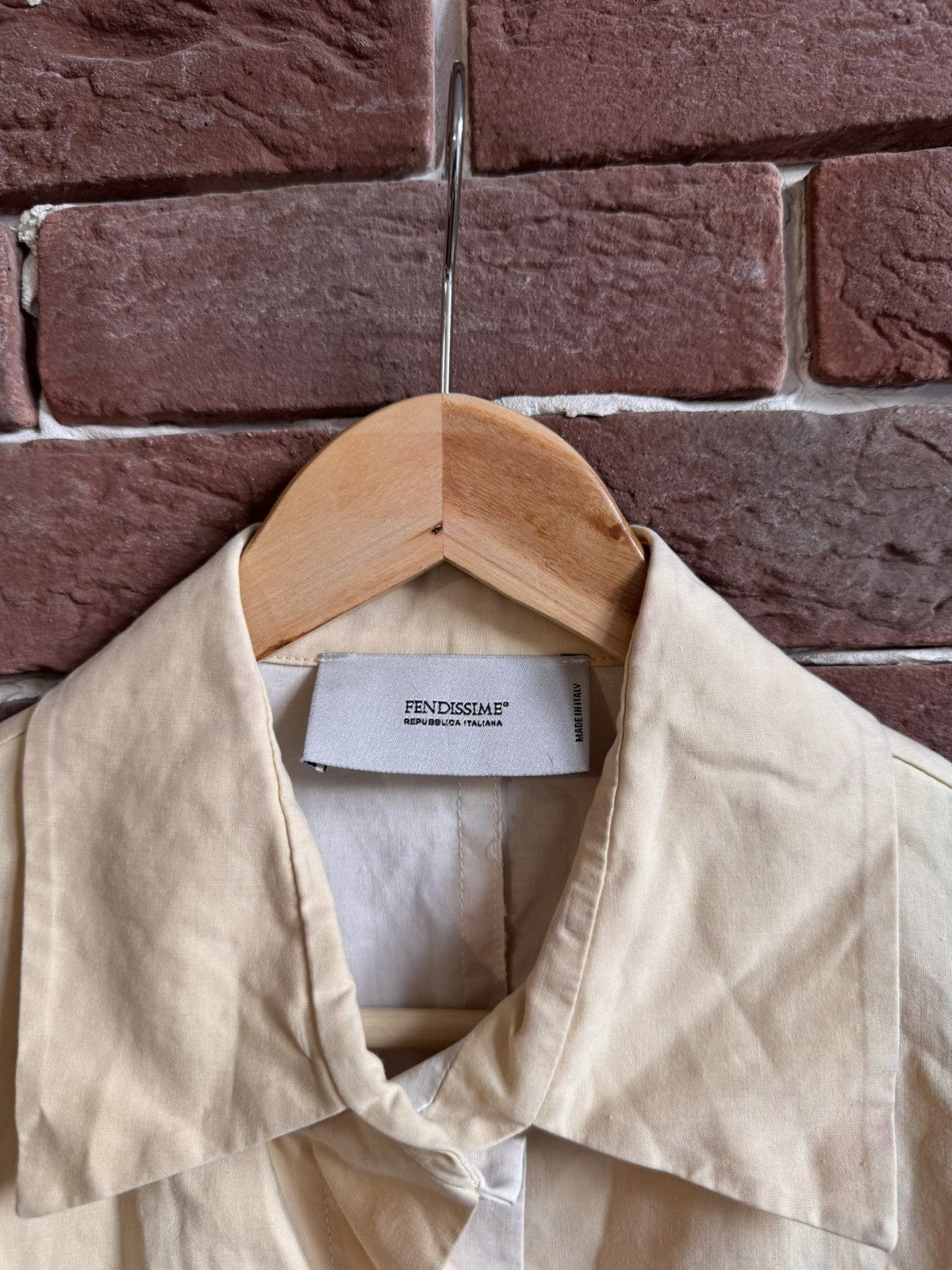 Fendi Luxury Fendissime Fendi Yellow Cotton Coat Jacket 42IT Size M / US 6-8 / IT 42-44 - 11 Thumbnail
