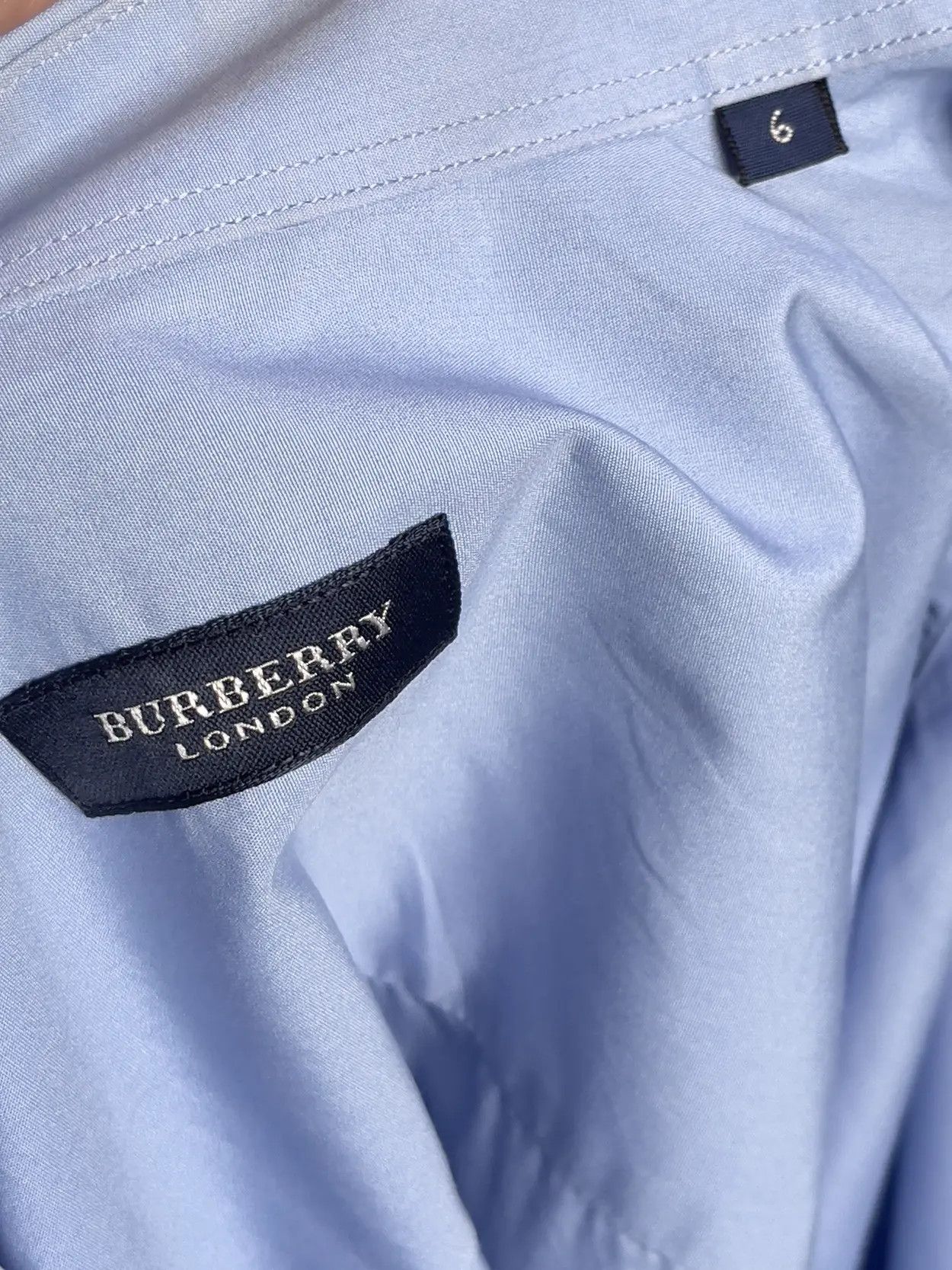 Burberry 🔥 blue shirt Burberry london size xl / xxl 6 Size US XL / EU 56 / 4 - 7 Thumbnail