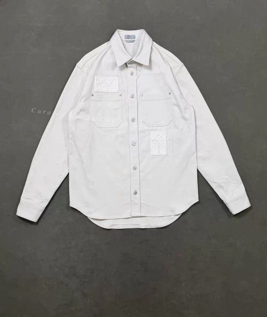 Dior Dior x Daniel Arsham Denim Jacket Size US M / EU 48-50 / 2 - 1 Thumbnail