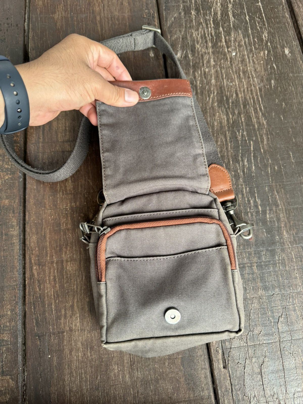 Harris Tweed × Kangol Harris tweed x kangol Crossbody bag Size ONE SIZE - 9 Thumbnail