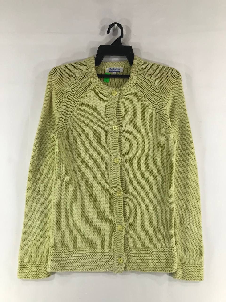 Burberry × Vintage Vintage Burberry Blue Lable Knit Cardigan Size M / US 6-8 / IT 42-44 - 1 Thumbnail