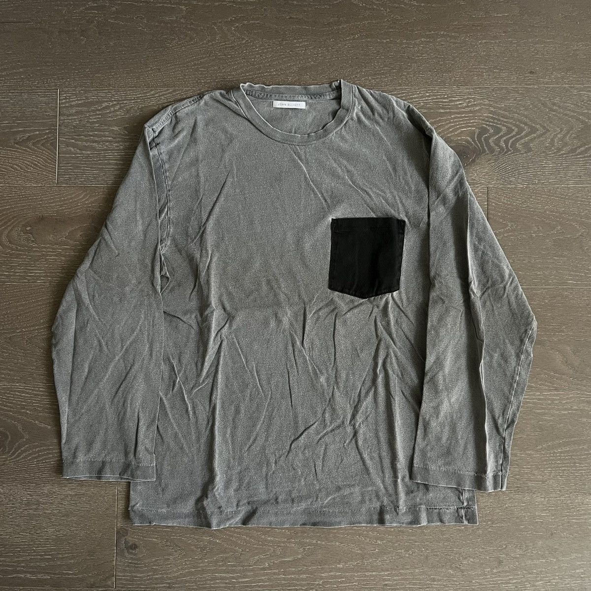 John Elliott Pocket T-shirt Brown/Grey/Black Size US XL / EU 56 / 4 - 1 Thumbnail