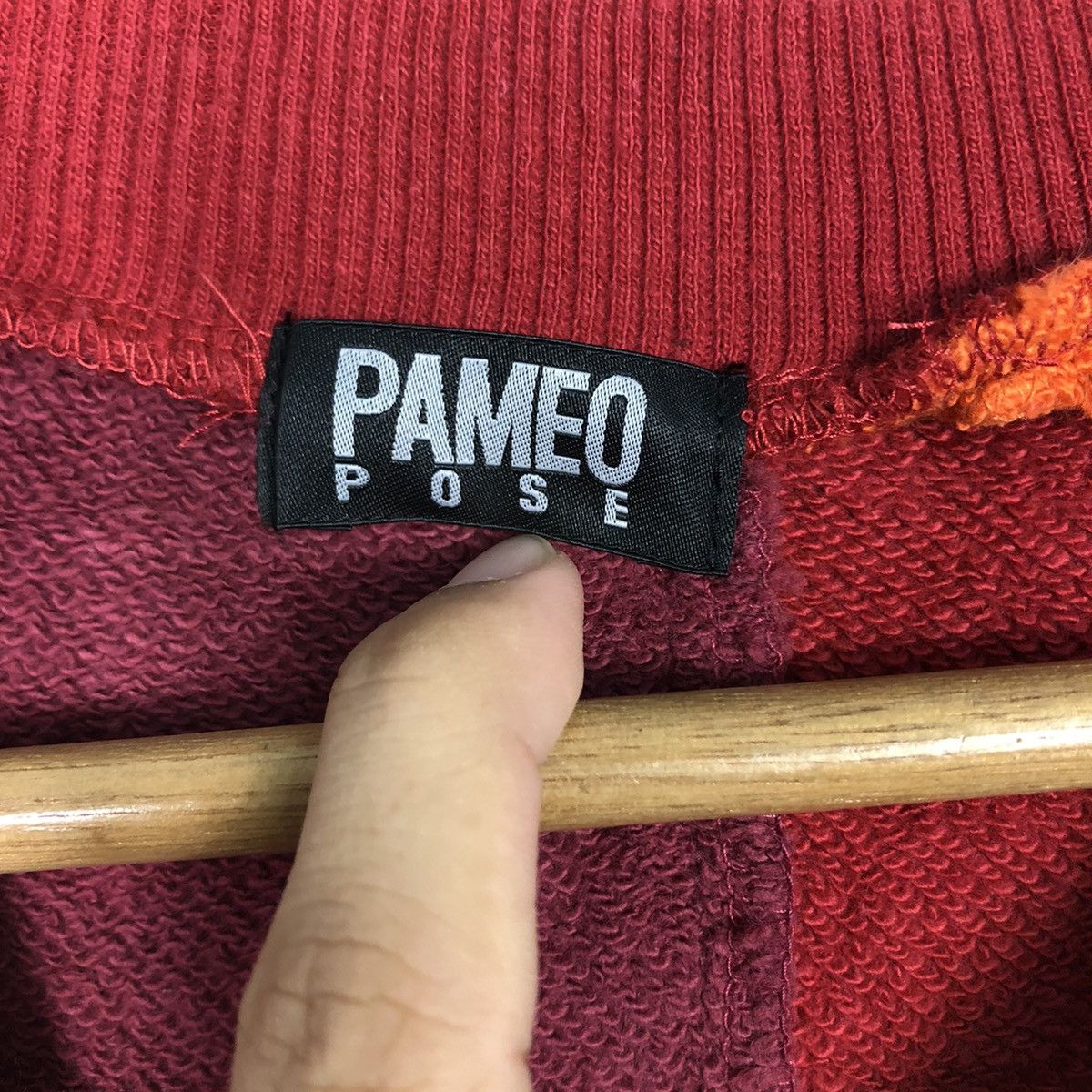 Japanese Brand 📌Vintage Sweatshirt PatchWork Design Pameo Pose Issey Miyake Size US M / EU 48-50 / 2 - 14 Thumbnail