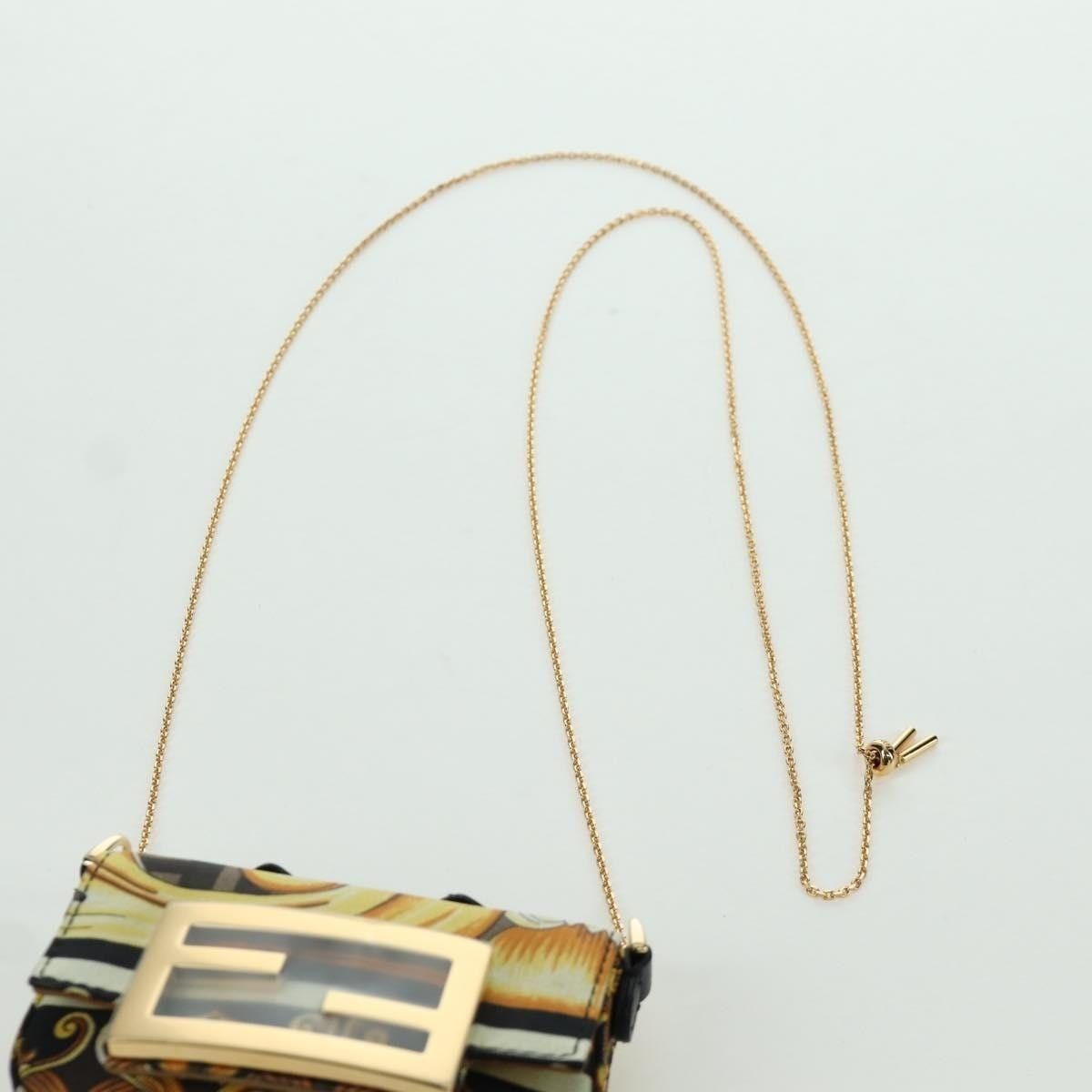Fendi Fendi Nylon x Versace Fendace Mamma Baguette Pouch Black Size ONE SIZE - 15 Thumbnail
