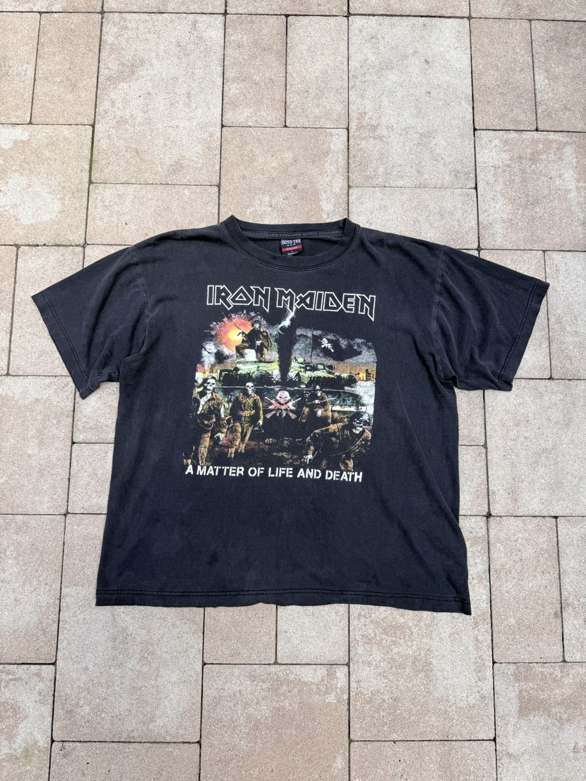 Vintage Iron Maiden matter of life and death Size US L / EU 52-54 / 3 - 1 Thumbnail