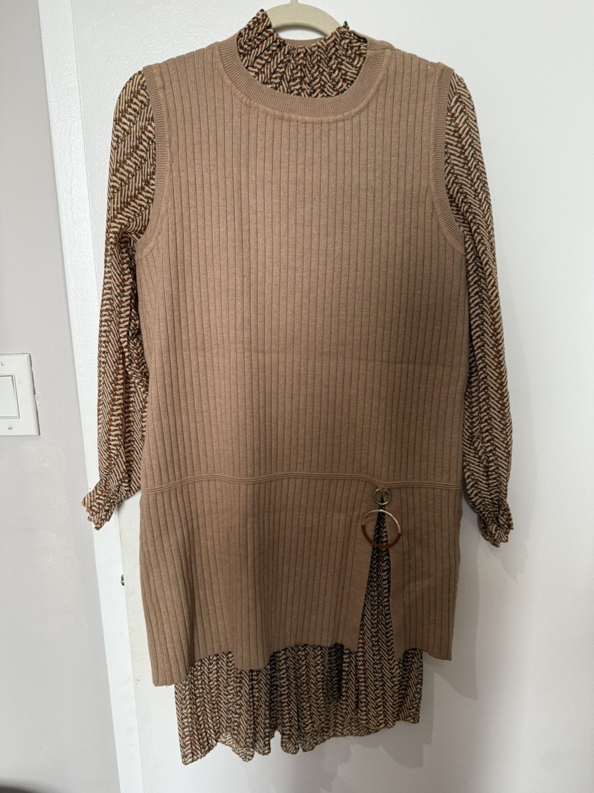 Other Women 2 piece dress with long vest Size S / US 4 / IT 40 - 1 Thumbnail
