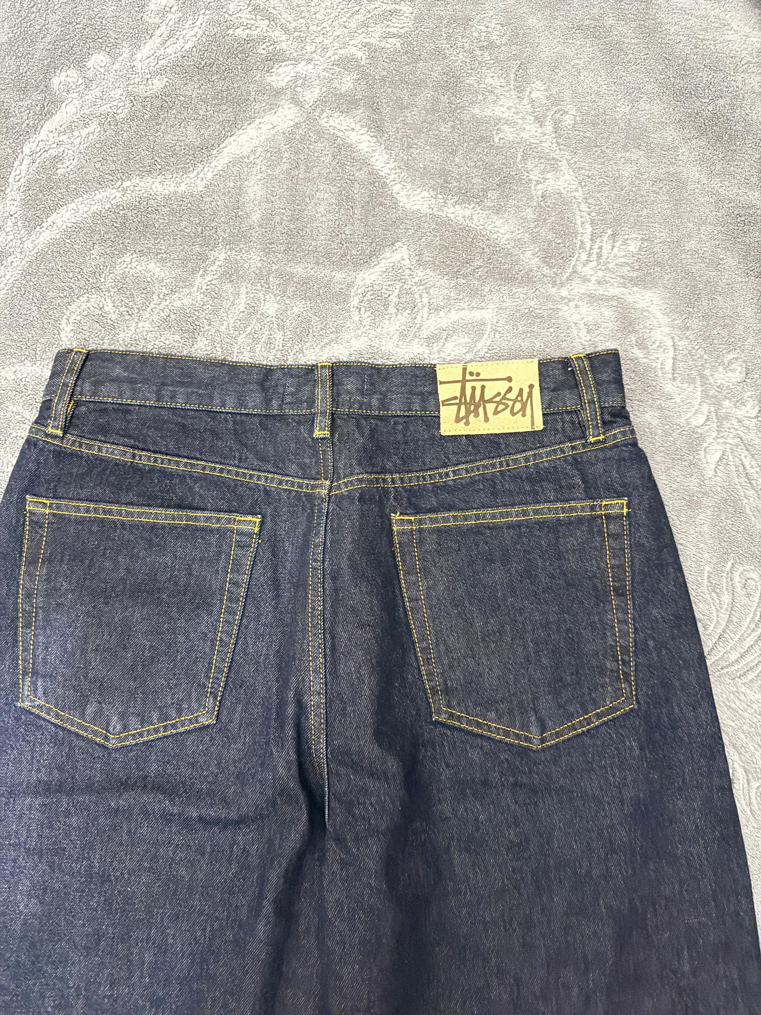 Stussy CC28 Relaxed Raw Denim in Navy Size US 34 / EU 50 - 4 Thumbnail
