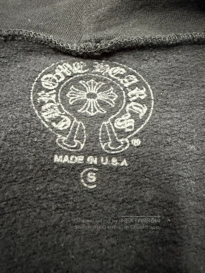 Chrome Hearts CHROME HEARTS Size S Horseshoe zipper hoodie Size US S / EU 44-46 / 1 - 6 Thumbnail