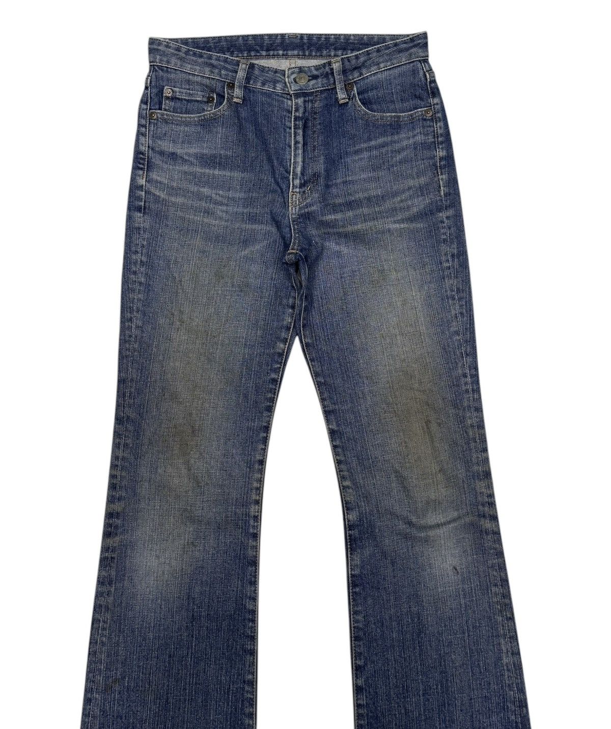 Undercover × Uniqlo Flare Jeans DistressDenim Uniqlo Jeans Bootcut Jeans Size US 28 / EU 44 - 5 Thumbnail