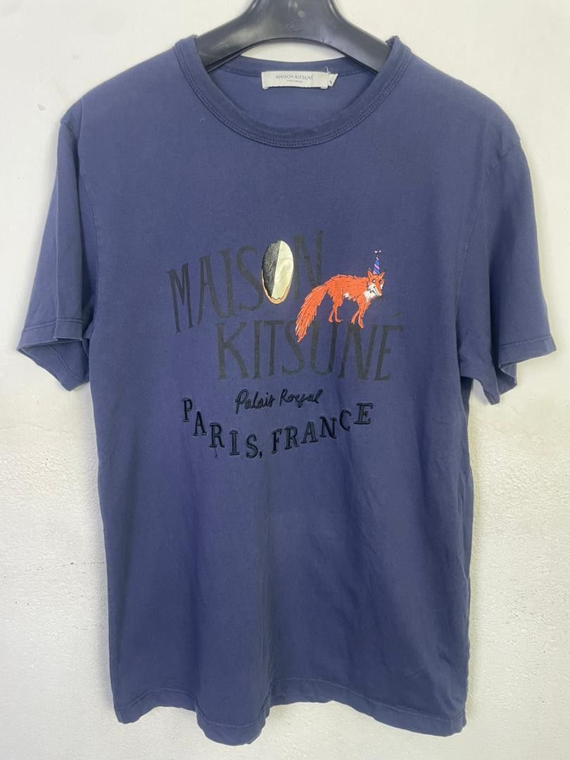 Tシャツ・カットソー MAISON KITSUNE Men T Shirts LM00107KJ01190119 BEIGE Maison Kitsune MAISON KITSUNE Men T-Shirts LM00107