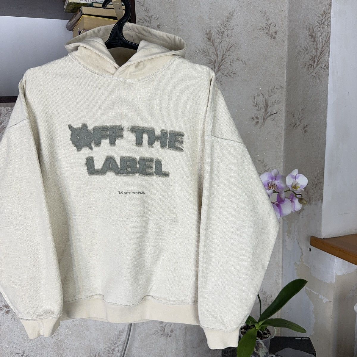 Spyder Off the Label Hoodie Reversible Boxy Fit Beige Streetwear XL Size US XL / EU 56 / 4 - 6 Thumbnail