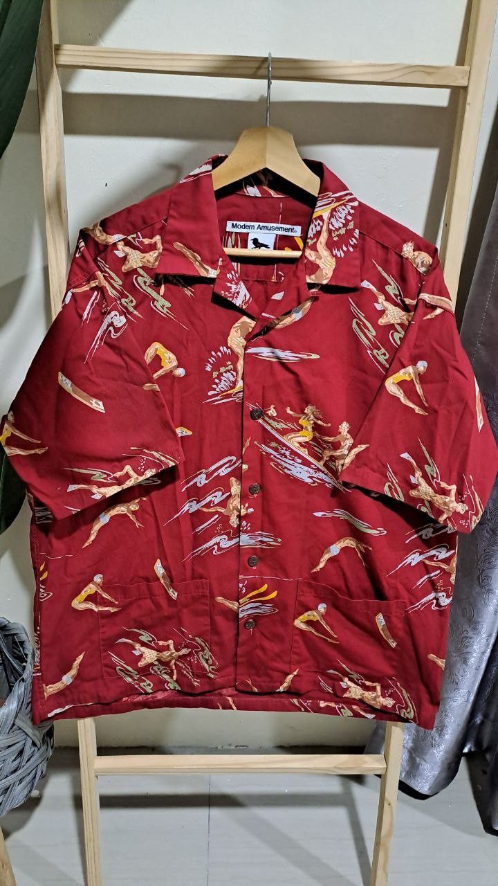 Modern Amusement Modern Amusement Hawaian Shirt Size US M / EU 48-50 / 2 - 2 Thumbnail