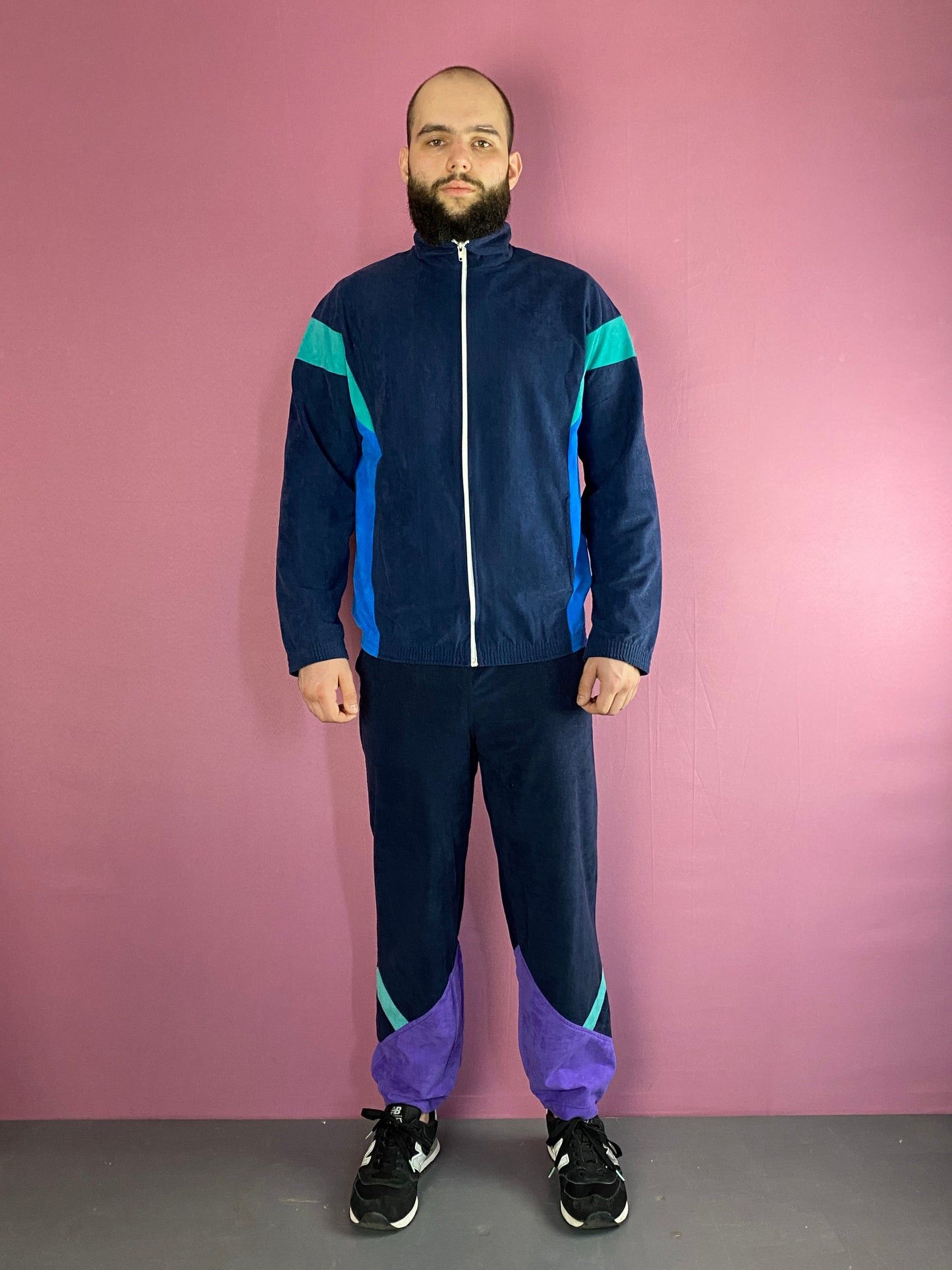 Designer Tande Vintage Mens Tracksuit Set - LTrackJacket &TrackPants Size US L / EU 52-54 / 3 - 2 Thumbnail