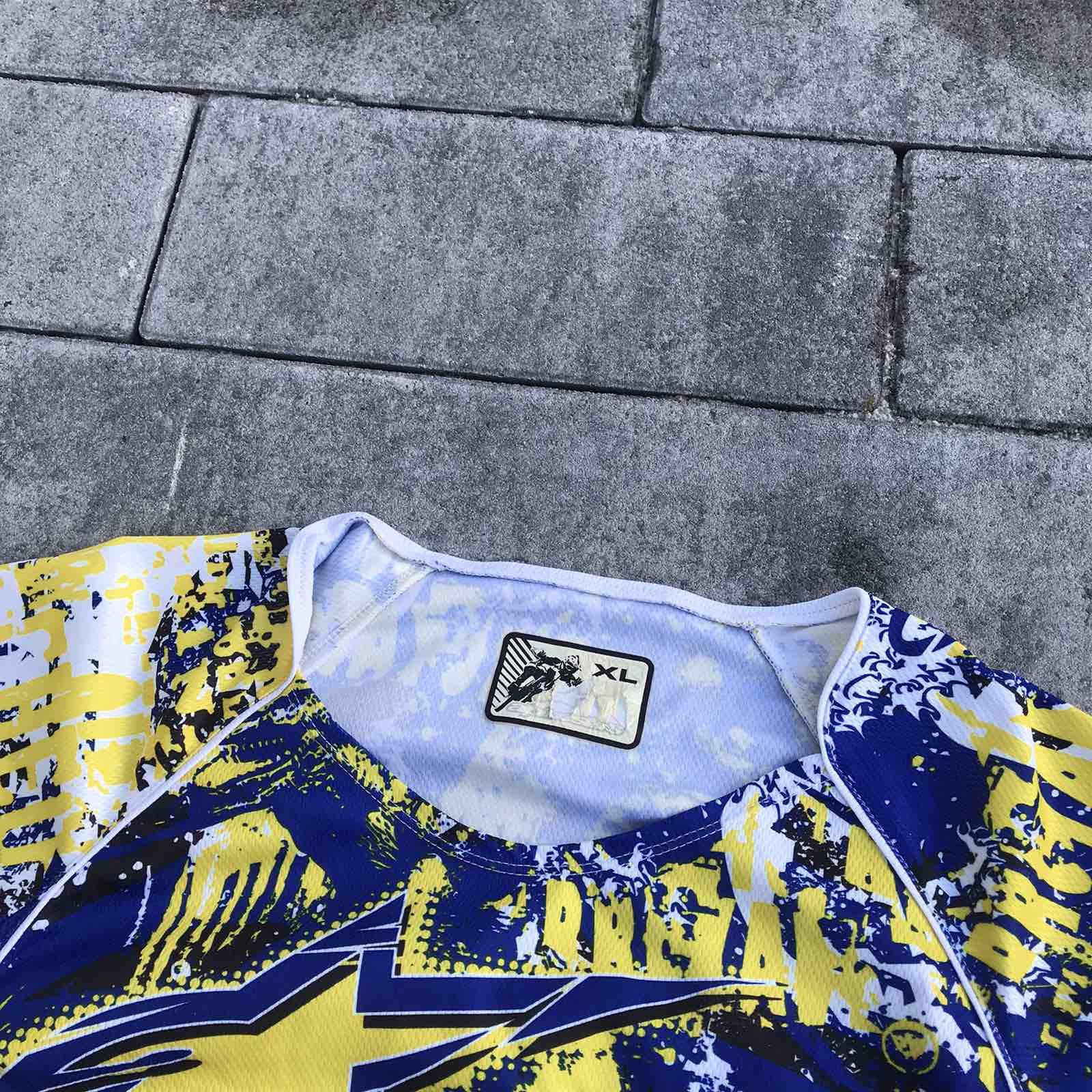 Alpinestars × Vintage Vintage Alpinestars Motorcross Jersey Racing Sz XL Size US XL / EU 56 / 4 - 3 Thumbnail