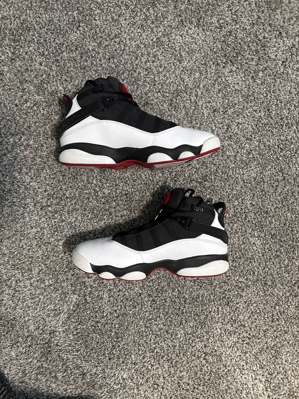 Jordan Brand Jordan 6 Rings ‘Black White Gym Red’ Size US 8 / EU 41 - 2 Thumbnail