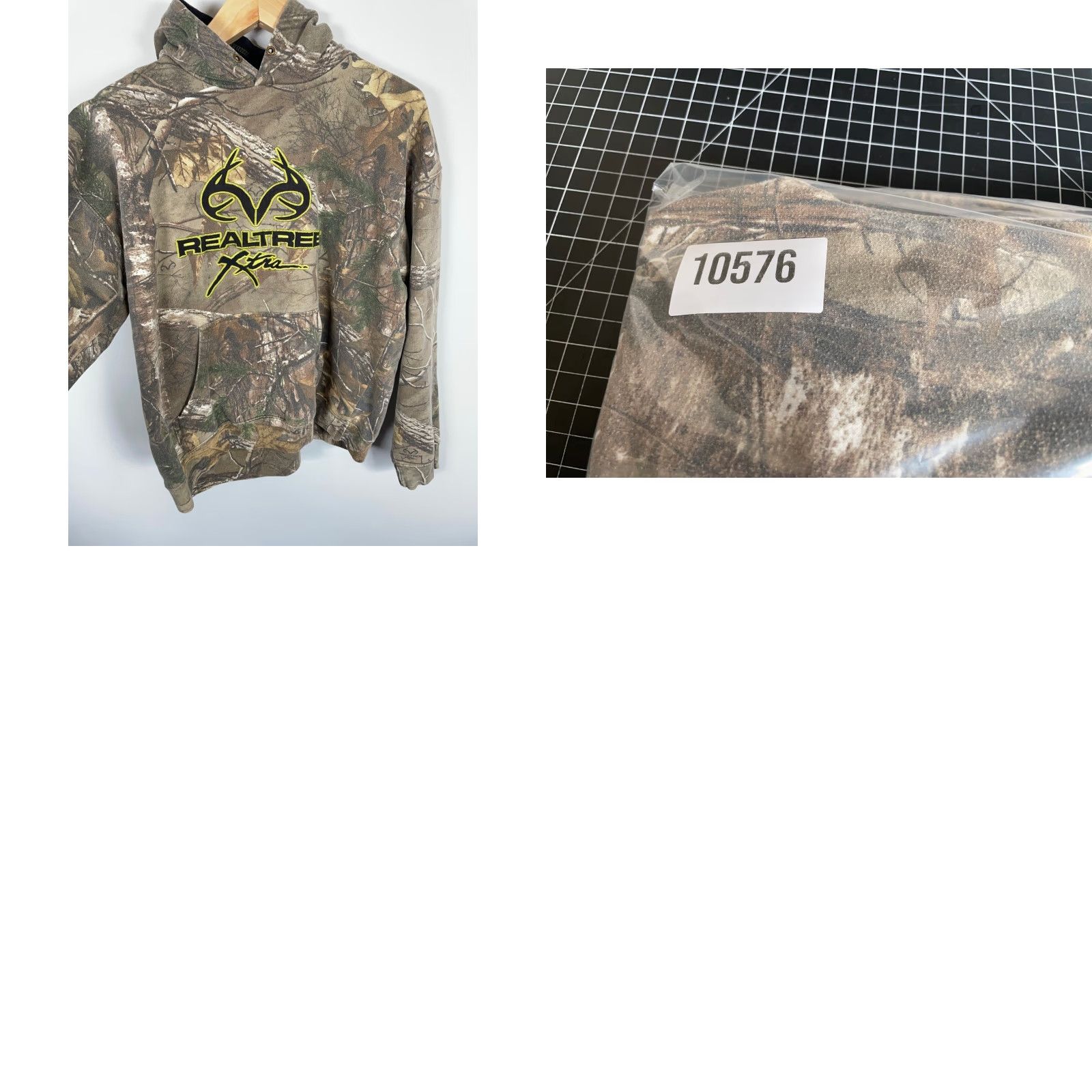 Realtree **Realtree Xtra Camo Hoodie Adult Large Green Fleece Pullover** User: **Realtree Xtra Camo Adult Large Green Hoodie Fleece Pullover** Size US L / EU 52-54 / 3 - 9 Thumbnail