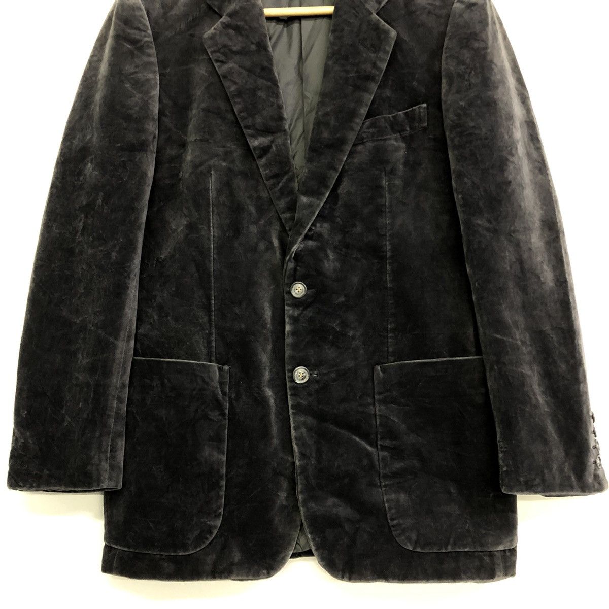 Yves Saint Laurent Vintage Yves Saint Laurent Paded Outerwear Blazer Size 36R - 4 Thumbnail